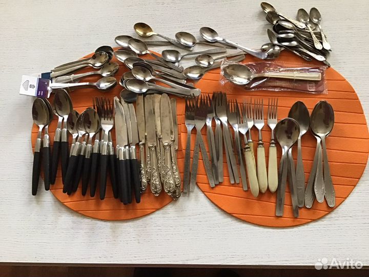 Вилки СССР ложки : ножи