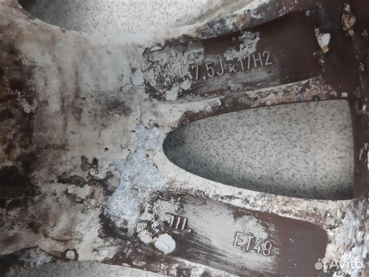 Диски R17 ET-49 5/112 Skoda