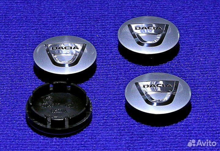 Комплект колпачков неоригинального диска Dacia