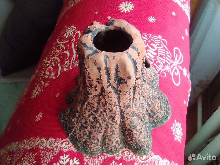 Декор вулкан в аквариум