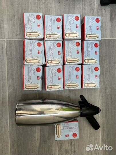 Сифон ISI и баллончики для газирования