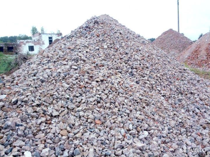 Щебень вторичный