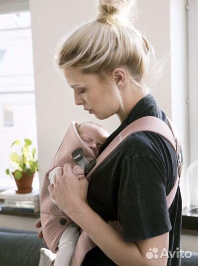 Эргорюкзак babybjorn mini cotton old rose