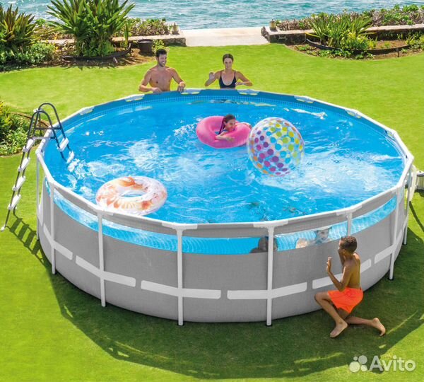 Каркасный бассейн intex bestway