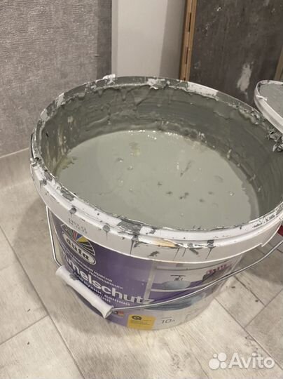 Краска для стен бу