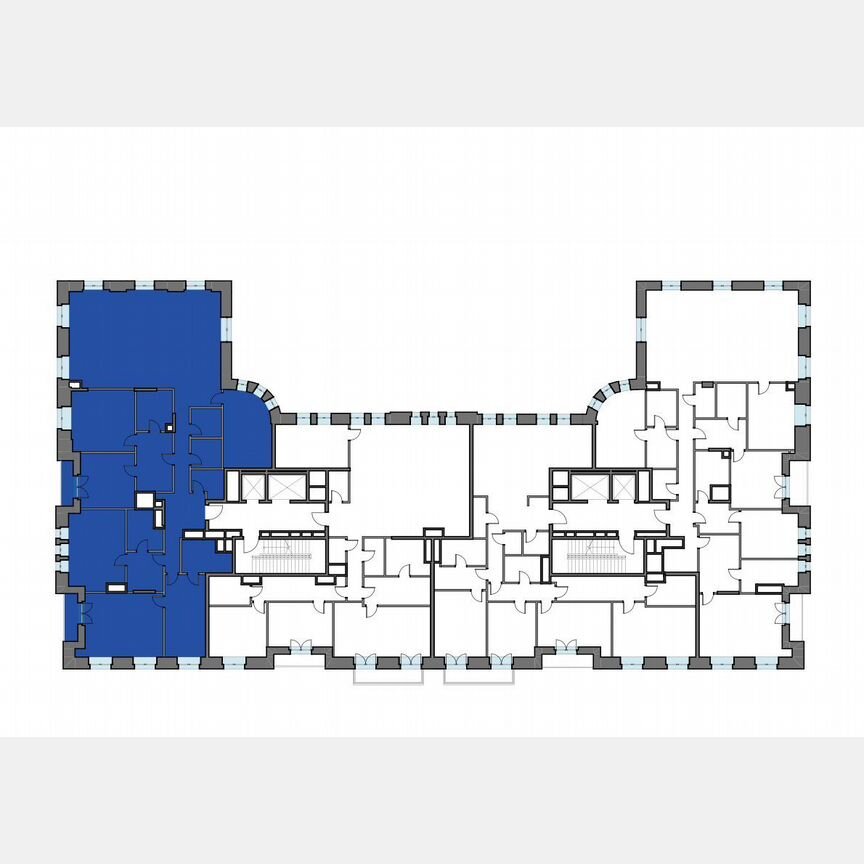 3-к. квартира, 180,9 м², 4/6 эт.