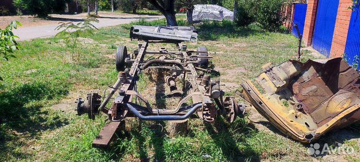 Задний мост и передняя балка на газель