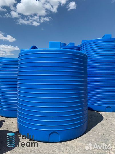 Баки плаcтиковыe новые 4500-15000 вода