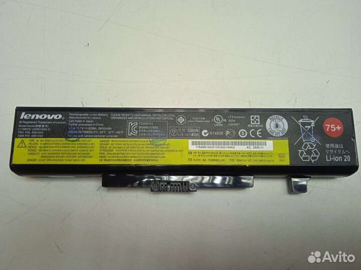 Аккумулятор для ноутбука Lenovo y480 L11S6Y01