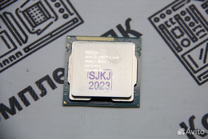 Intel core i3 3220 3.3 Ghz (2/4 ядер)