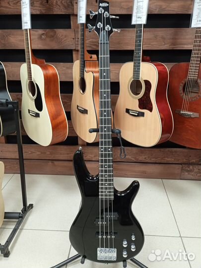 Бас гитара ibanez GIO GSR200-BK black