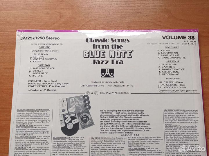 Винил США двойник. (SS ). blue note Jazz Era