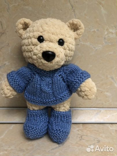 Вязаные игрушки ручной работы