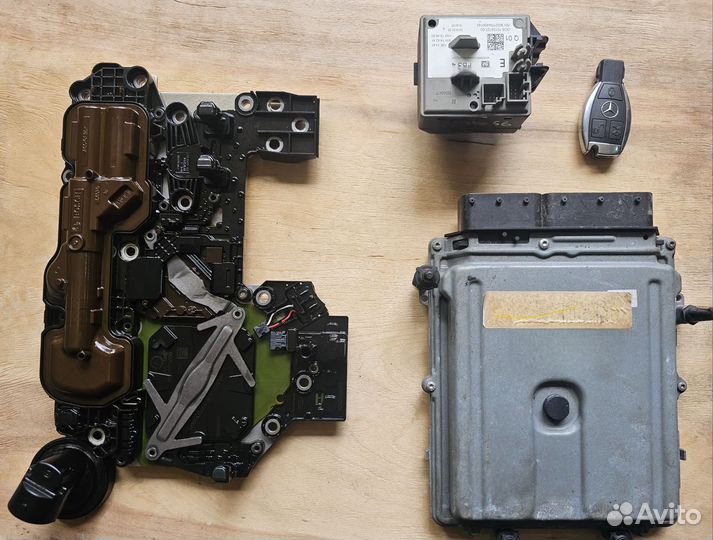 Ключ комплект Mercedes GLE400 M276 biturbo 9G