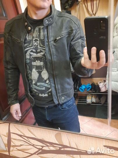 Мото куртка кожаная 48 р held