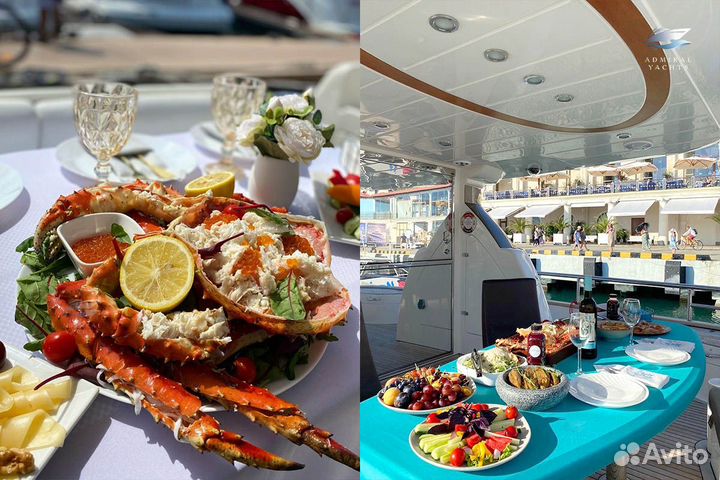 Аренда моторной яхты с капитаном