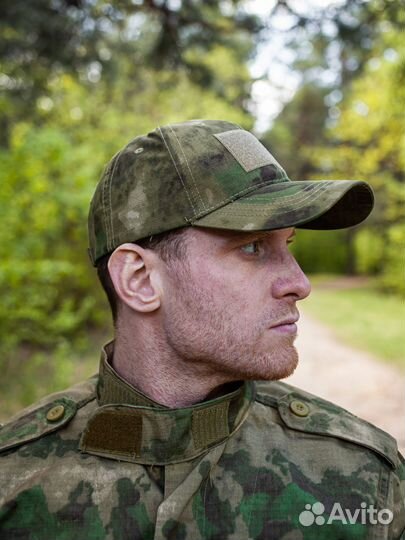 Кепка тактическая мох, мультикам, черная
