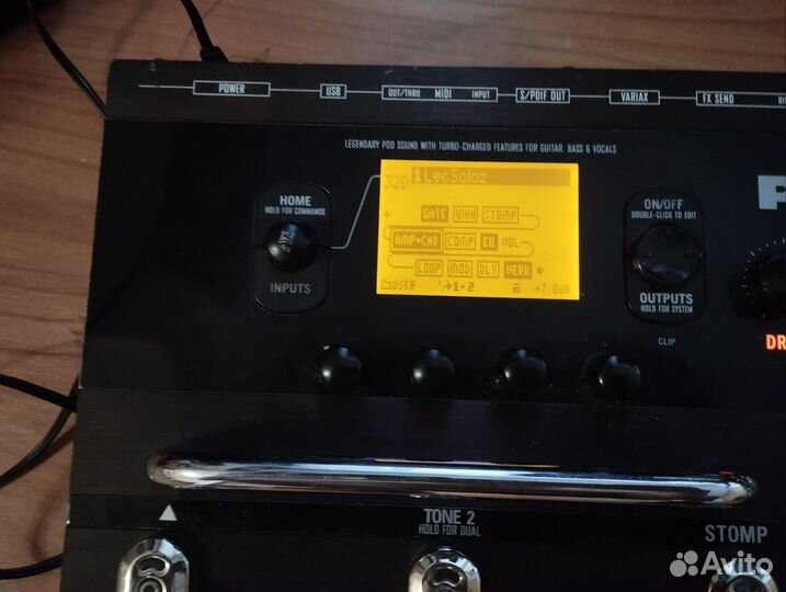 Line 6 POD x3 live гитарный процессор