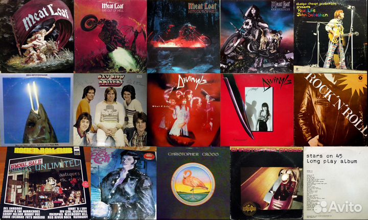 Импортные пластинки в стиле Рок н Ролл (часть 2)