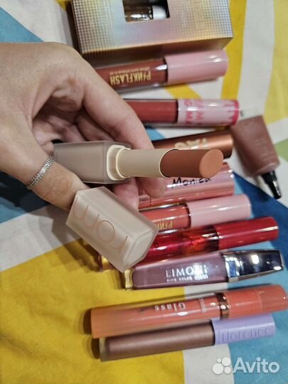 Косметика. Матовые помады. Тинты. Блески