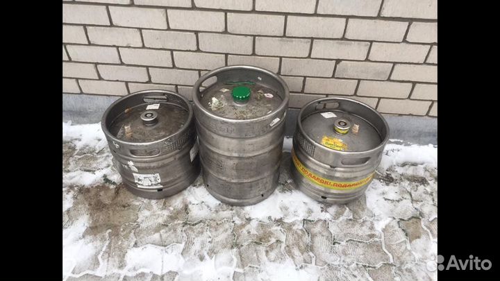 Кега пивная метал 30 литров