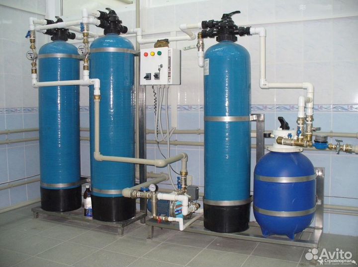 Система очистки воды для бассейна Фильтры
