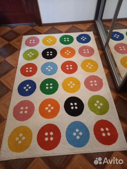 Ковер IKEA пуговки