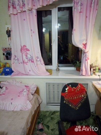 Комплект штор и покрывало