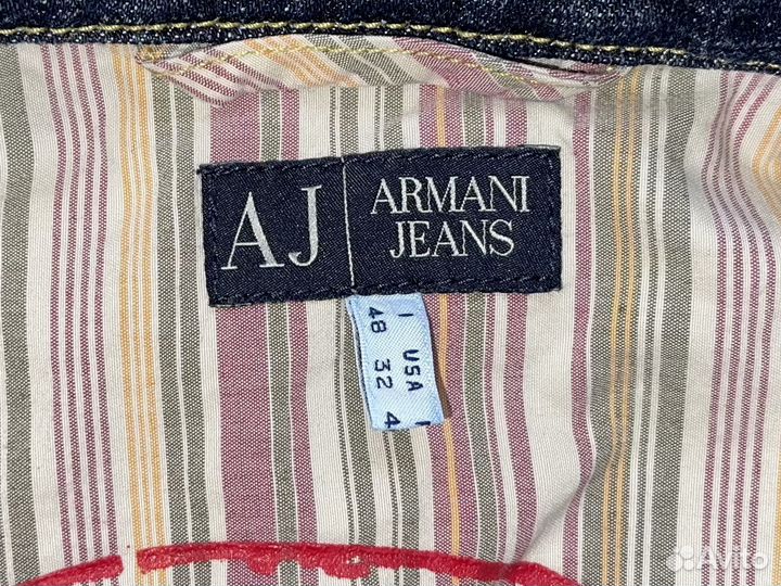 Джинсовая куртка Armani Jeans Оригинал 48