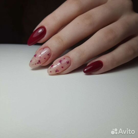 Маникюр с покрытием