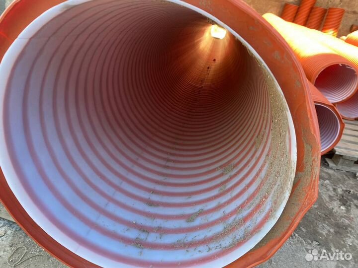 Гофрированные канализационные трубы