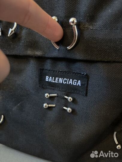 Balenciaga Pierced Backpack Рюкзак