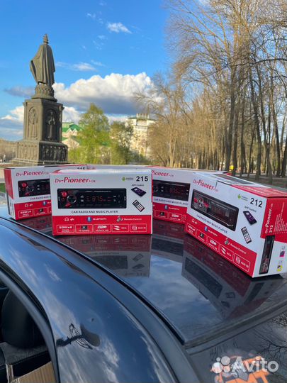Автомагнитола pioneer с bluetooth