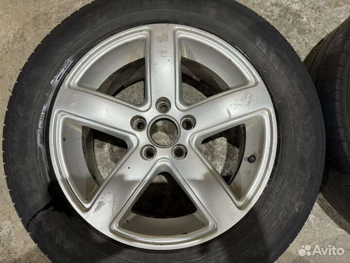 Литые диски r15 5х100