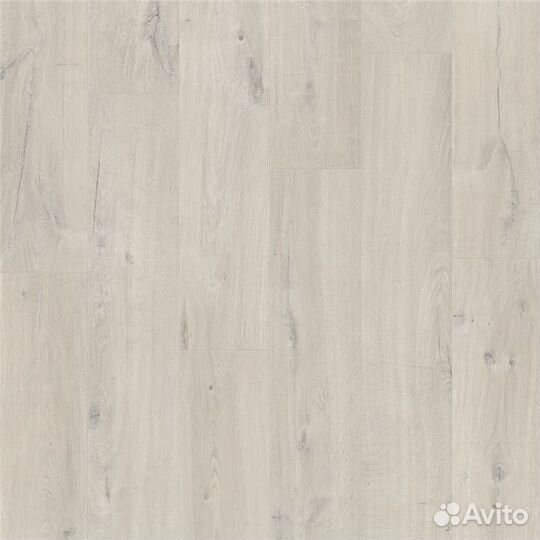 Пвх-плитка Quick-Step Livyn Дуб хлопковый белый
