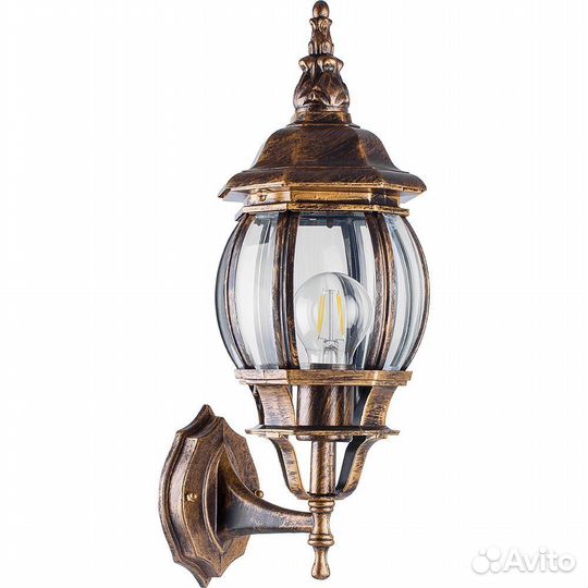 Светильник улично-садовый 230В 100 Вт (8101) черн