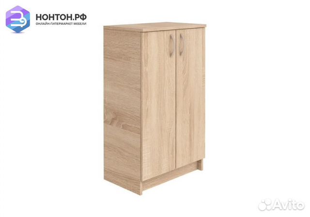 Тумба для обуви Эва дуб сонома светлый