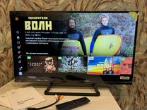 Новый безрамочный телевизор 32'' HD SMART 1,5GB