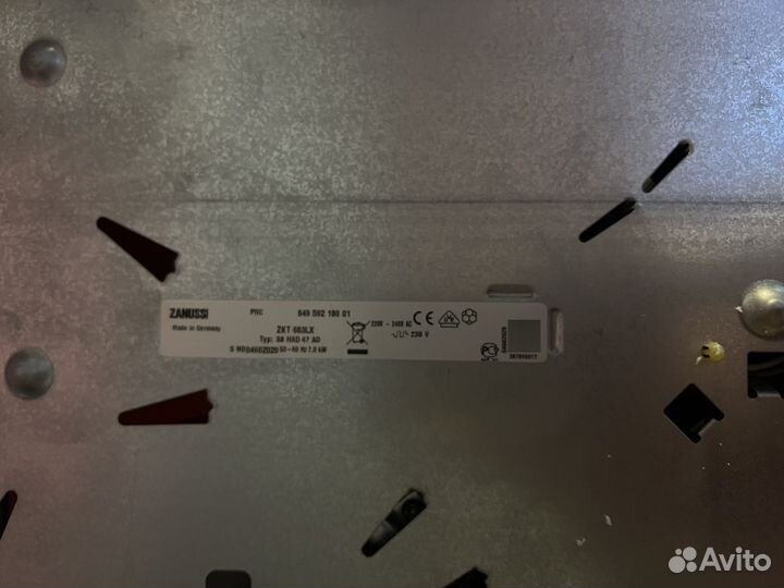 Индукционная варочная панель Zanussi