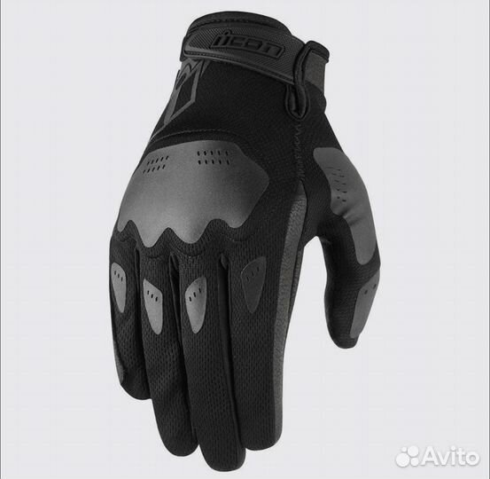Мотоперчатки новые кожаные