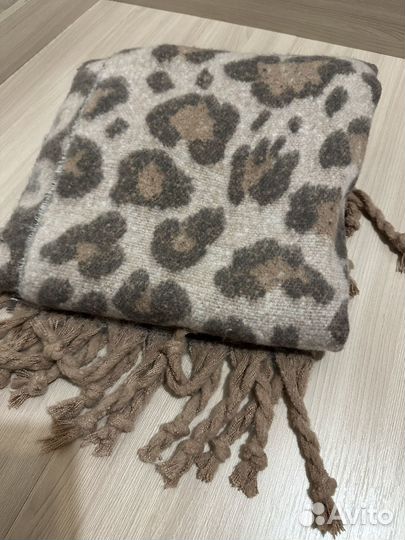 Шарф палантин теплый