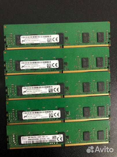 RAM 8 GB Micron (DDR4 2400Mhz) PC4-2400T