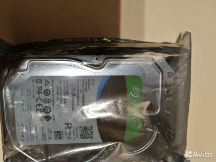 Новый жёсткий диск Seagate 8тб/8000гб