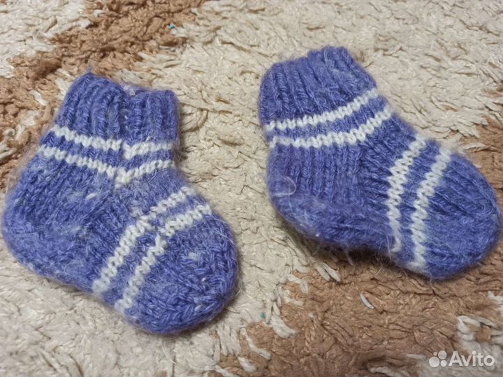 Носки пуховые детские