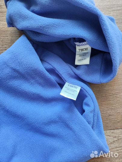 Флисовые шапка и снуд