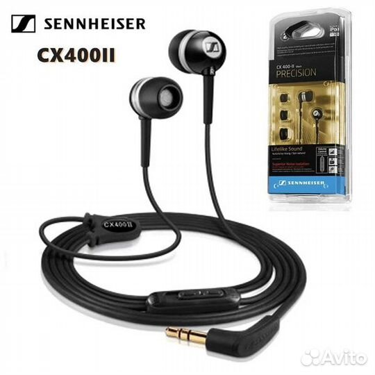 Проводные наушники Sennheiser CX400 II, разъём 3.5