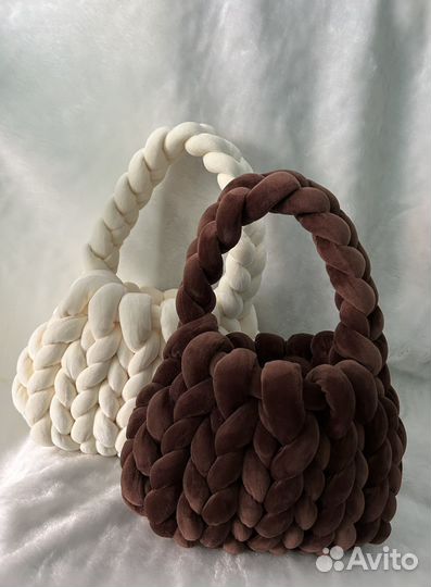 Сумка женская вязаная