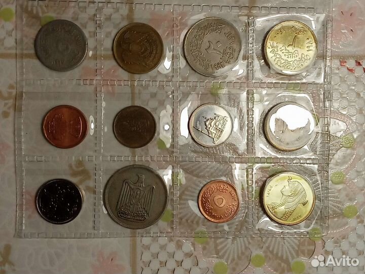 Набор египетских денег