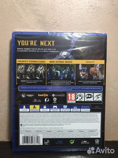 Игры PS4: Mortal Kombat 11