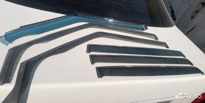 Дефлекторы / ветровики на москвич 2141